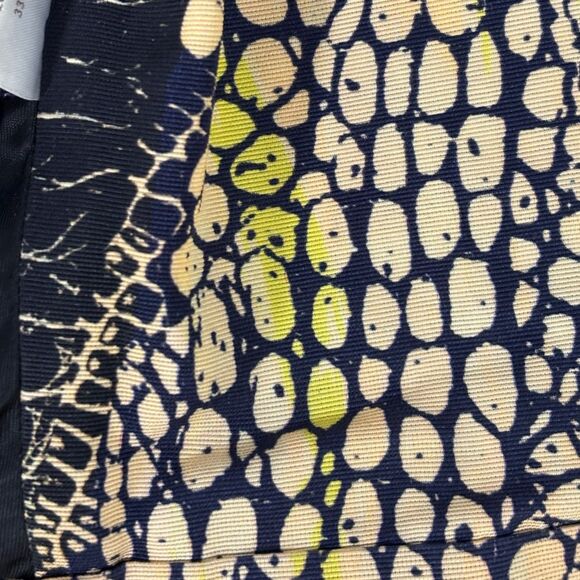 McQ by Iconic ALEXANDER MCQUEEN Luxury Chic Crocodile Print Layered Crop Top S - Picture 14 of 15